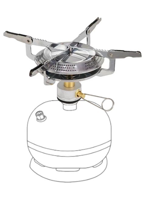 Portable Propane Compact Gas Stove And Adjustable Burner With Bag