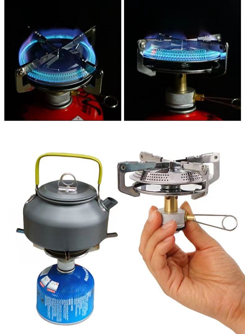 PYC Portable Propane Compact Gas Stove And Adjustable Burner With Bag - Image 2