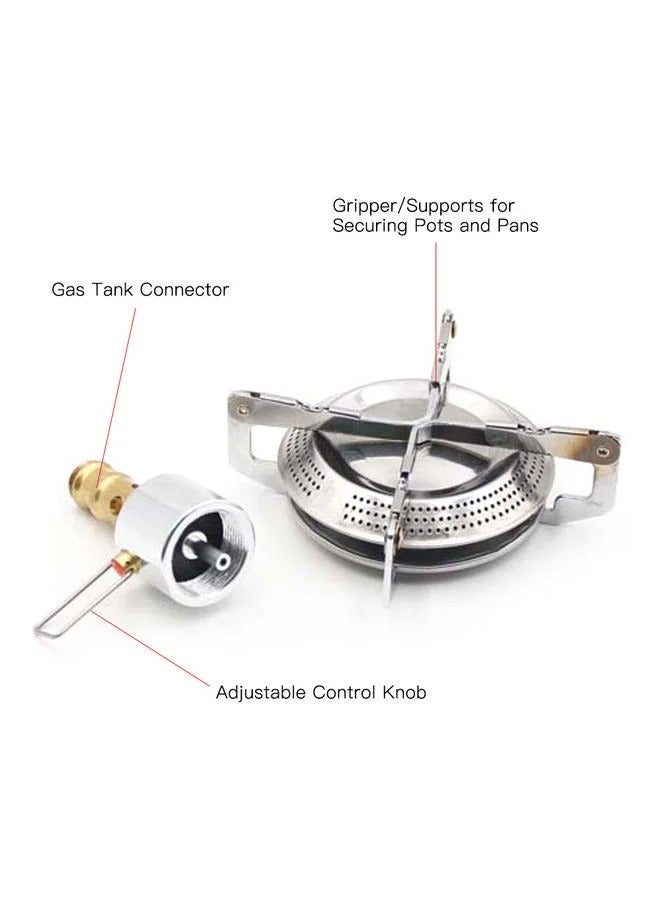 PYC Portable Propane Compact Gas Stove And Adjustable Burner With Bag - Image 3