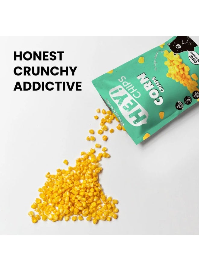  مرحبا! رقائق البطاطس رقائق الذرة هي تشيبس العادية 35 جرام - Image 3