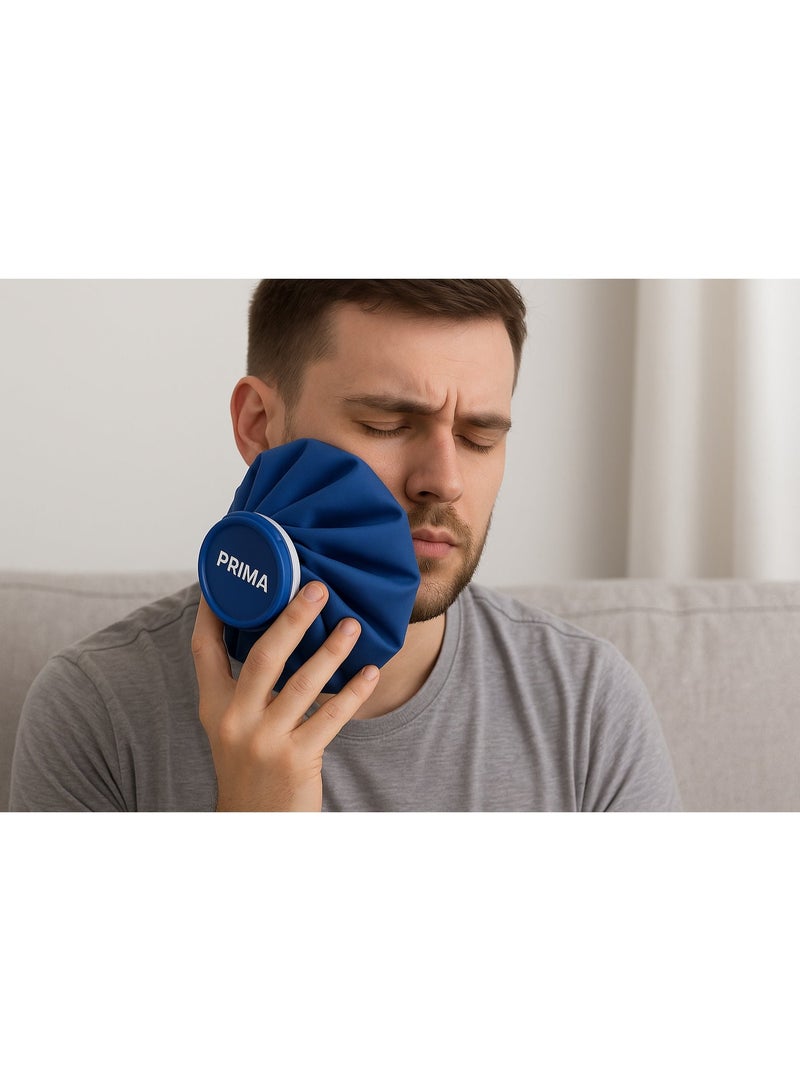 PRIMA Reusable Cold and Hot Compress Ice Bag for Swelling Relief, Bruises, Muscle Recovery, Joint Support, Physical Therapy and Everyday Home Care. - Image 3