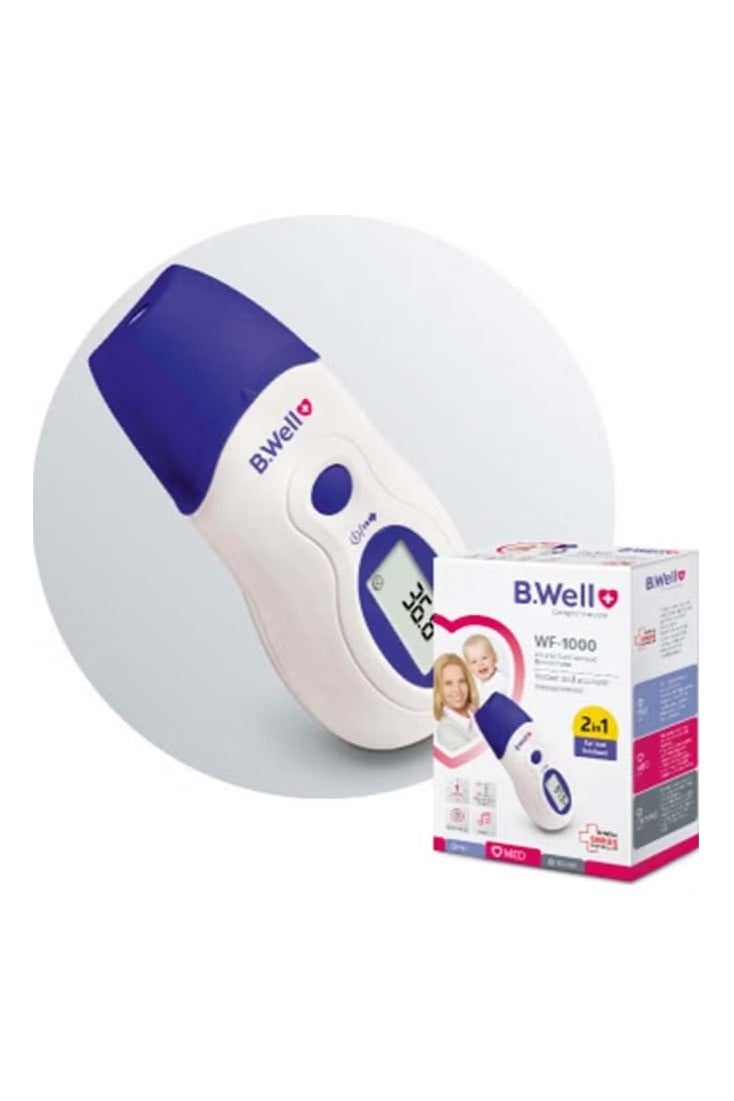 B.Well Swiss WF‑1000 Infrared Ear/Forehead Thermometer