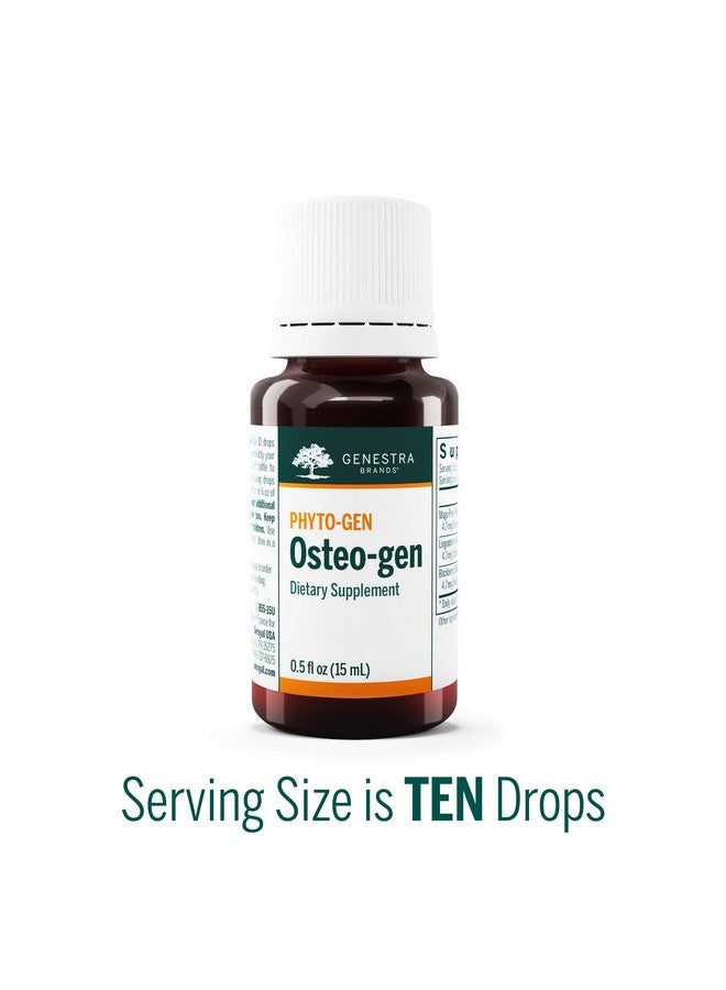 Genestra Brands Osteo-gen | Mugo Pine, Lingonberry, and BlackBerry Herbal Supplement | 0.5 fl. oz. - Image 3