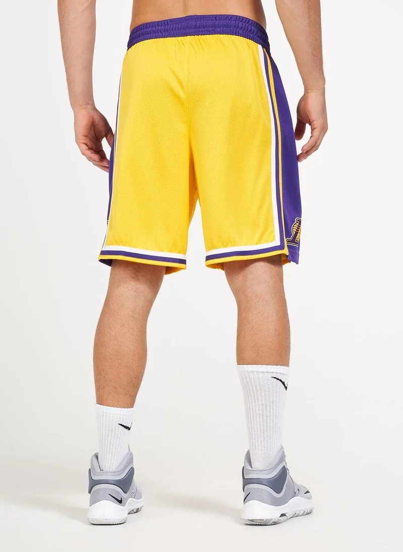 Nike Men's NBA Los Angeles Lakers Icon Edition Swingman Basketball Shorts