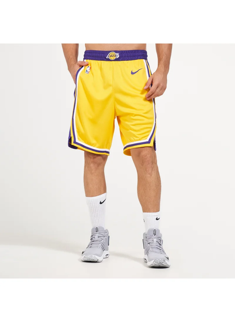 Nike Men's NBA Los Angeles Lakers Icon Edition Swingman Basketball Shorts