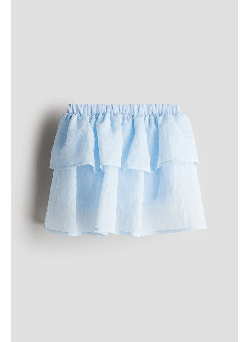 اتش اند ام Tiered Cotton Skort