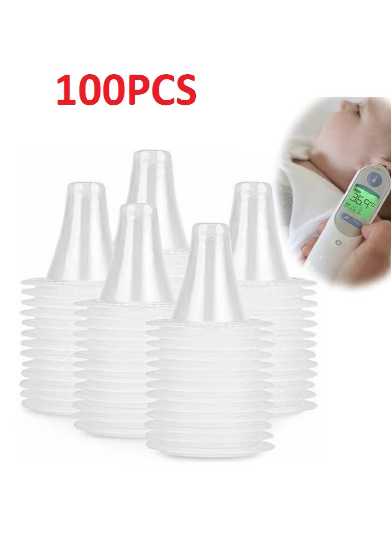 Verifine 100 Pack Universal Ear Thermometer Covers – Compatible with Braun ThermoScan & Most Ear Thermometers - Image 1
