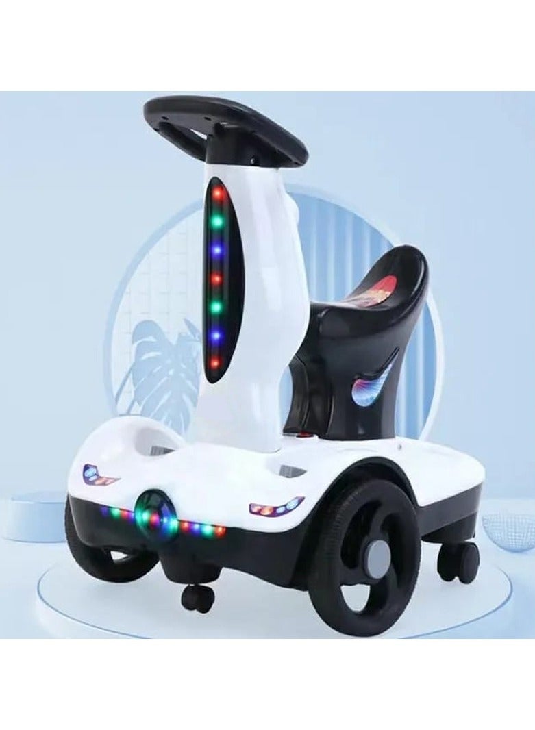Children's Electric Car Can Be Charged By People with Remote Control Toy Stroller, Student Scooter, Infant Drifting Balance Car