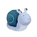 MUPI Snail Plush Pillow Toy Cute Stuffed Animal Snail Plush Kawaii Soft Decor Plushies Doll Gifts for Adults Kids Boys Girls Room Decor Blue 118 Inch - Image 3