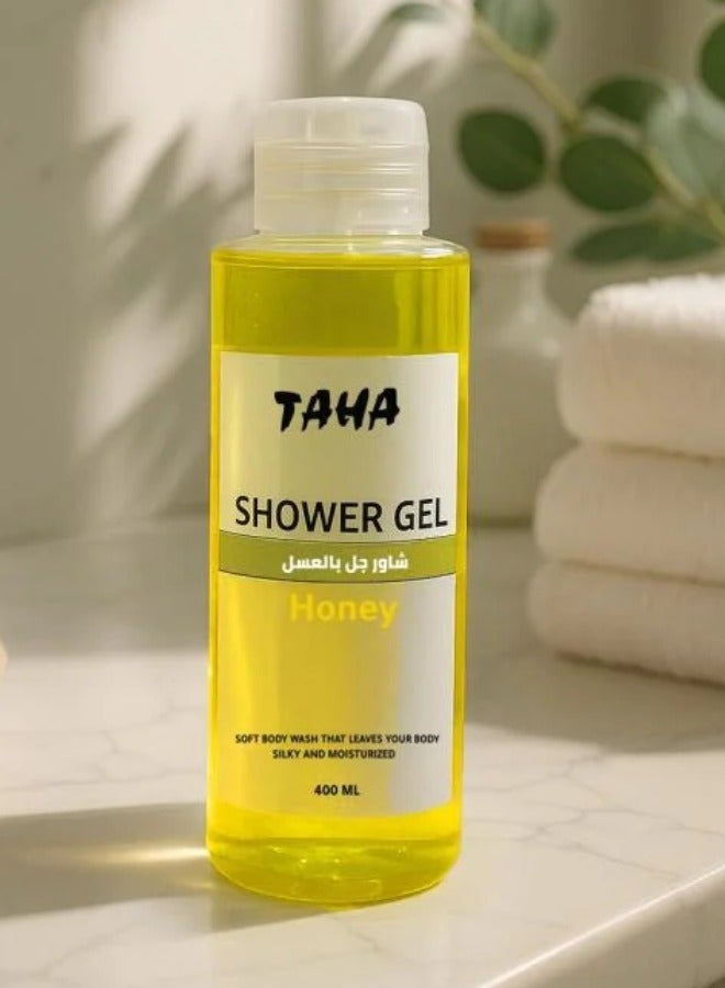 TAHA Shower Gel Honey 400 ml - Image 2