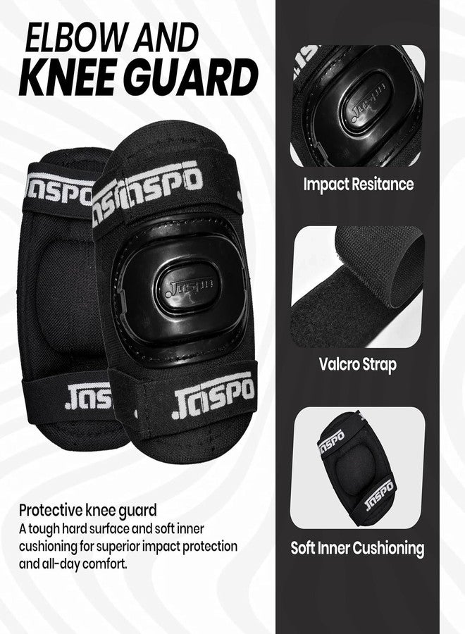 Jaspo Kids Delite Intact Junior Roller Skates Combo (Skates+Helmet+Knee+Elbow) Suitable for Age Upto 5 Years, Adjustable Skates-18 to 21 cms-Color-(Pink) - Image 4