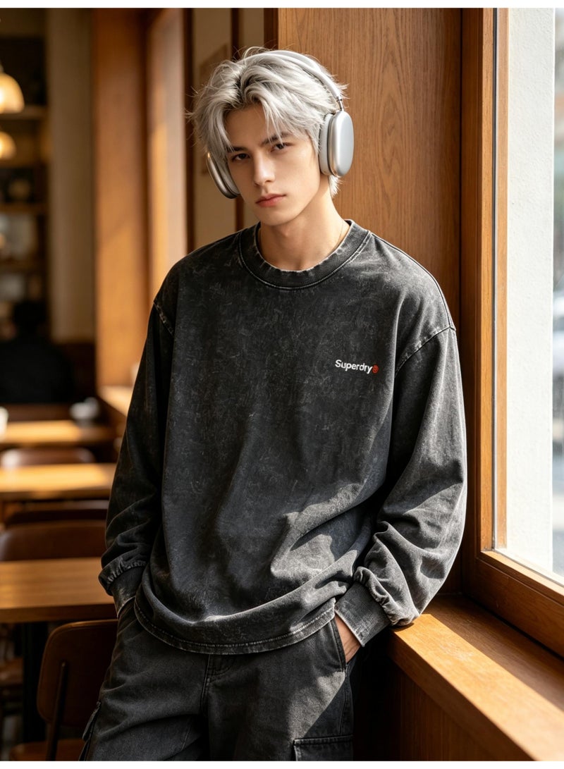 Superdry Men's and women's T-shirt with long sleeves - Image 4