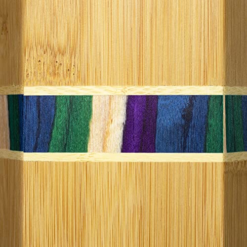 Totally Bamboo Baltique Mumbai Collection Kitchen Utensil Holder, Large Cooking Utensil Crock for Countertop - Image 4