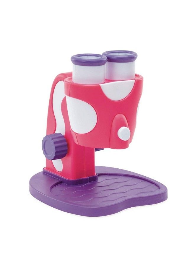 Educational Insights Geosafari Jr. Pink My First Kids Microscope Toy Preschool Science Stem Toy Classroom Must Haves Ages 3+  - Image 3