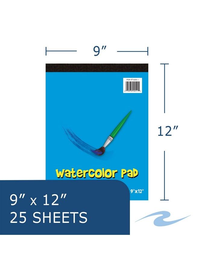 Roaring Spring دفتر ورق مائي للأطفال 9" × 12" 25 ورقة من ورق 100 ثقيل جداً مع تشطيب فلام - Image 3