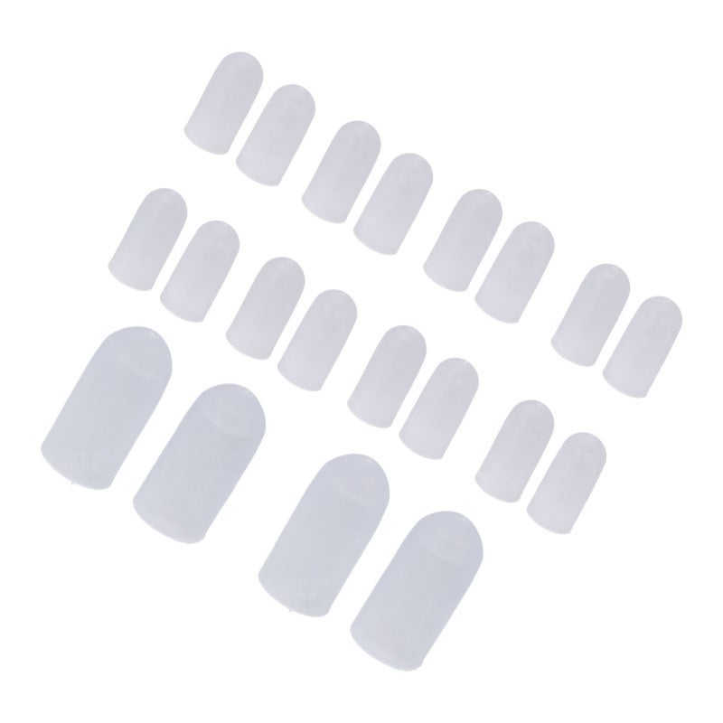 Sumifun Silicone Toe Protectors: Soft Odorless Silicone Material, Adjustable Trim-Fit Design - Pain & Friction Relief Silicone Toe Guards for Daily Wear, Light Activity, Sports, Men & Women - Image 4