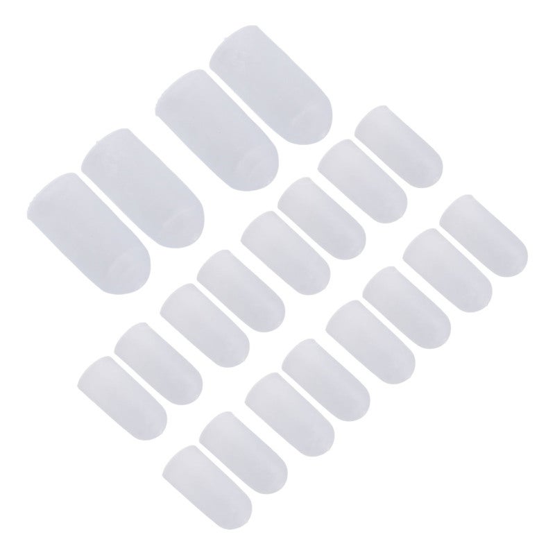 Sumifun Silicone Toe Protectors: Soft Odorless Silicone Material, Adjustable Trim-Fit Design - Pain & Friction Relief Silicone Toe Guards for Daily Wear, Light Activity, Sports, Men & Women - Image 2