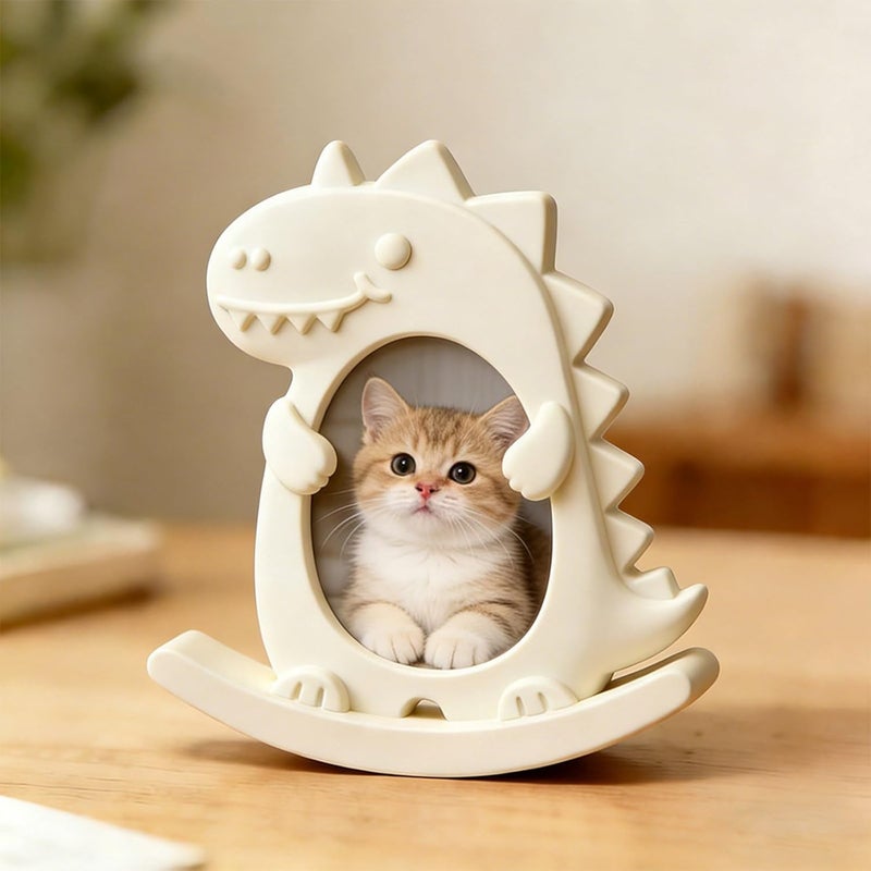 Fun Animal Design Silicone Resin Mold for Unique Rocking Photo Frame Projects Desktop Ornament Making Animal Resin Frame - Image 3