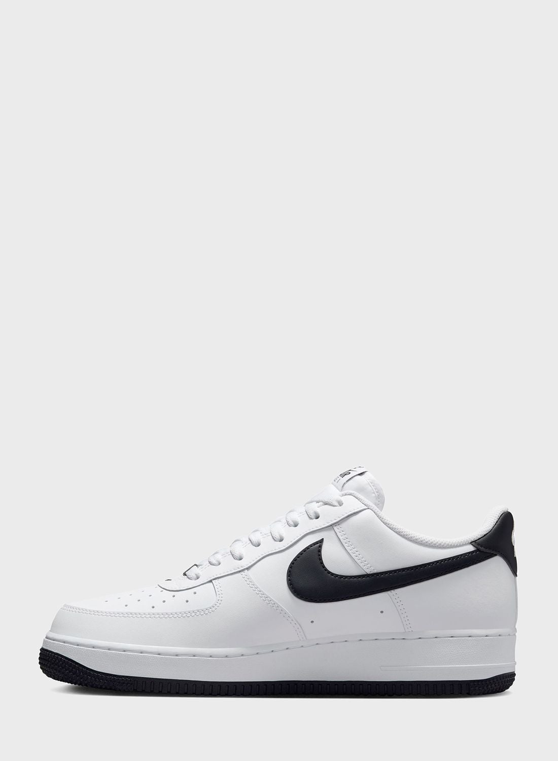 air force 1s with black swoosh