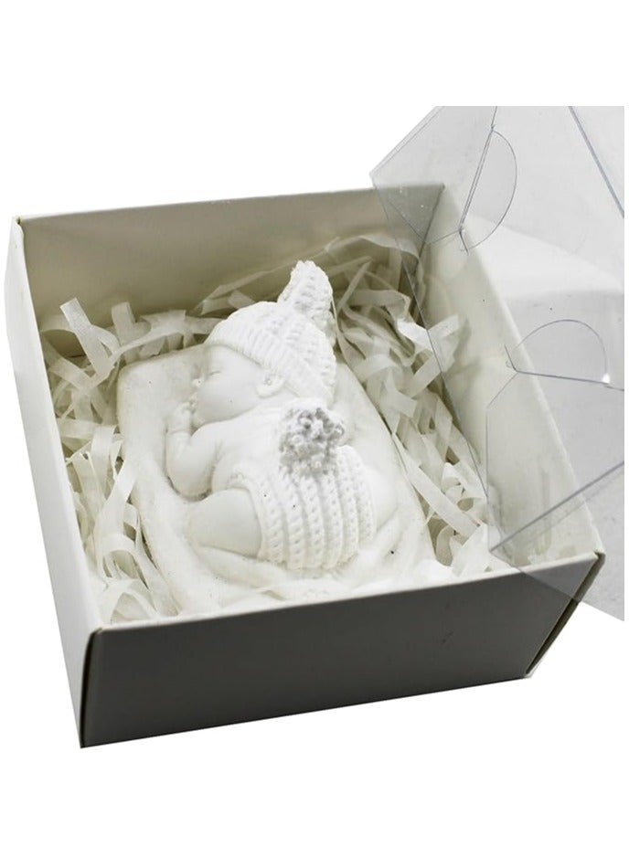 Ceramic baby doll decoration - Image 1