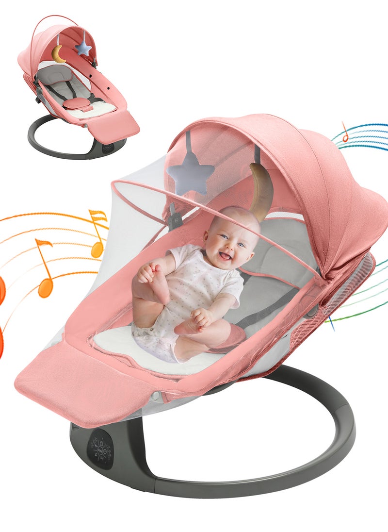 MaBaby - Electric Baby Swing Rocker With 5 Point Harness Bluetooth Support And Chair Cradle With Remote Control - Image 1