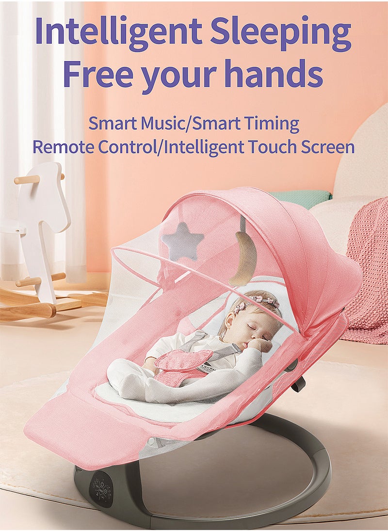 MaBaby - Electric Baby Swing Rocker With 5 Point Harness Bluetooth Support And Chair Cradle With Remote Control - Image 1