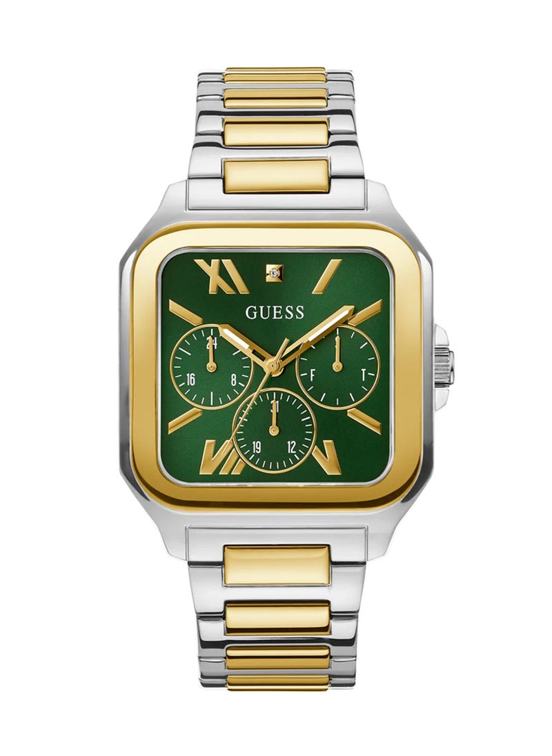 GUESS Men’s 2-Tone Multi-function Stainless Steel Watch GW0631G1 - 42mm  - Image 1