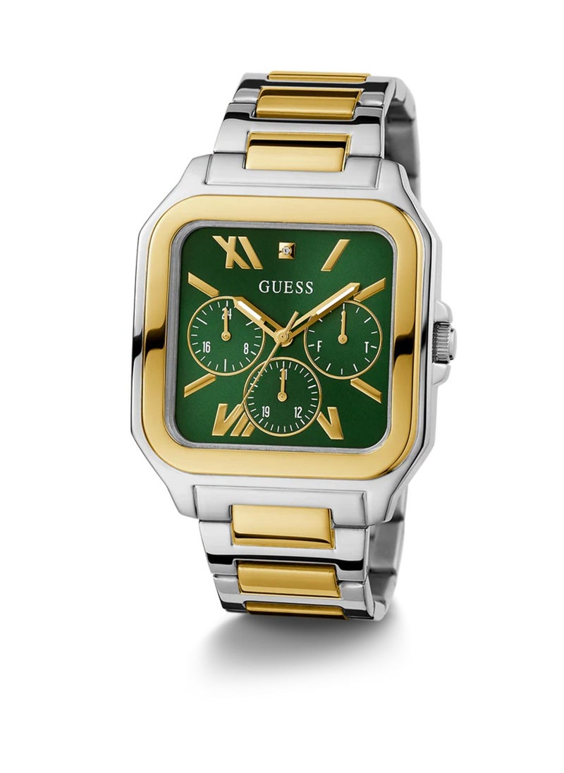 GUESS Men’s 2-Tone Multi-function Stainless Steel Watch GW0631G1 - 42mm  - Image 5