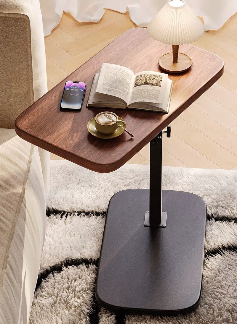 Sharpdo - Nordic Retro Sofa Lifting Side Table, Movable Living Room Corner Sofa Side Table Small Side Table 45*30*40-80cm - Image 1
