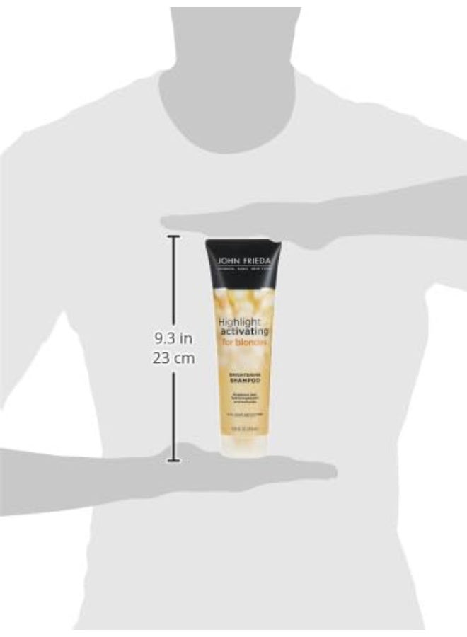 John Frieda John Frieda sheer blonde Highlight Activating Enhancing Shampoo For Lighter Blondes 8.45 oz  - Image 3