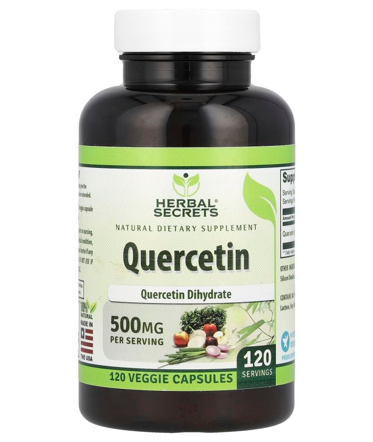 Quercetin 500 mg 120 Veggie Capsules