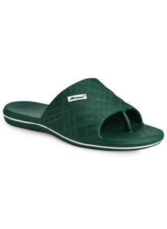 Paragon PARAGON K3402G Slippers for Men | Comfortable, Lightweight, Durable Flip Flops with Rubberised EVA Sole | Easy Washable Slip Ons | Ideal for Everyday Use Olive  - Image 1
