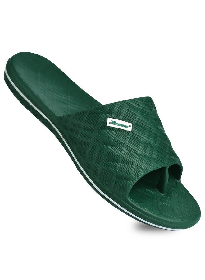 PARAGON K3402G Slippers for Men | Comfortable, Lightweight, Durable Flip Flops with Rubberised EVA Sole | Easy Washable Slip Ons | Ideal for Everyday Use Olive - Image 4