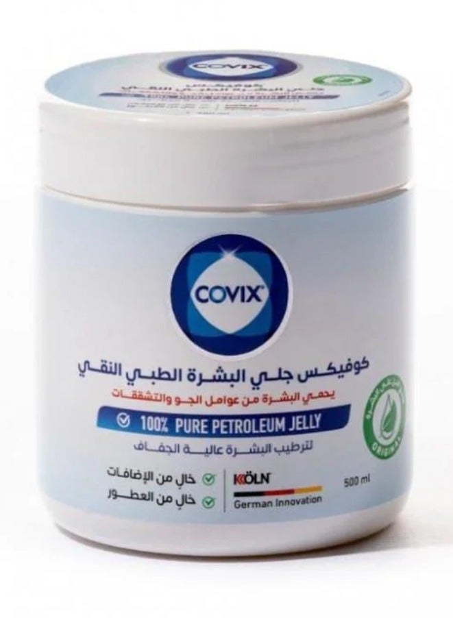 covix 100% Pure Petroleum Jelly - 500 ml - Image 2