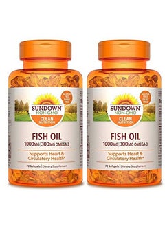 Sundown Fish Oil 1000 Mg 2 Count  - Image 1
