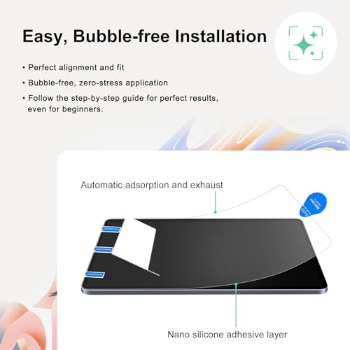 ZOEGAA [2 Pack]Paper Screen Protector Compatible with iPad Air 5th/4th 10.9 inch(2022/2021/2020/2018)/iPad Pro 11 All Models,ZOEGAA iPad Air 5/Pro 11 Matte Screen Protector for Write and Draw on Paper Flim - Image 4