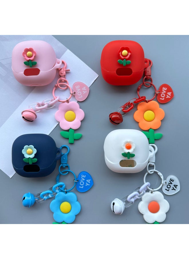 Generic - Suitable For Sound Wide Anker Soundcore Liberty4NC Wireless Bluetooth Headset Protective Case Cartoon Soft Case-Color:40+ Pendants-Model:Soundcore Liberty 4 Pro - Image 1