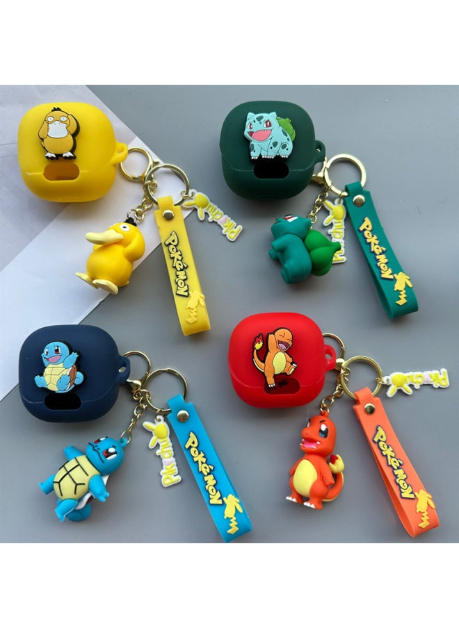 Generic - Suitable For Sound Wide Anker Soundcore Liberty4NC Wireless Bluetooth Headset Protective Case Cartoon Soft Case-Color:40+ Pendants-Model:Soundcore Liberty 4 Pro - Image 1