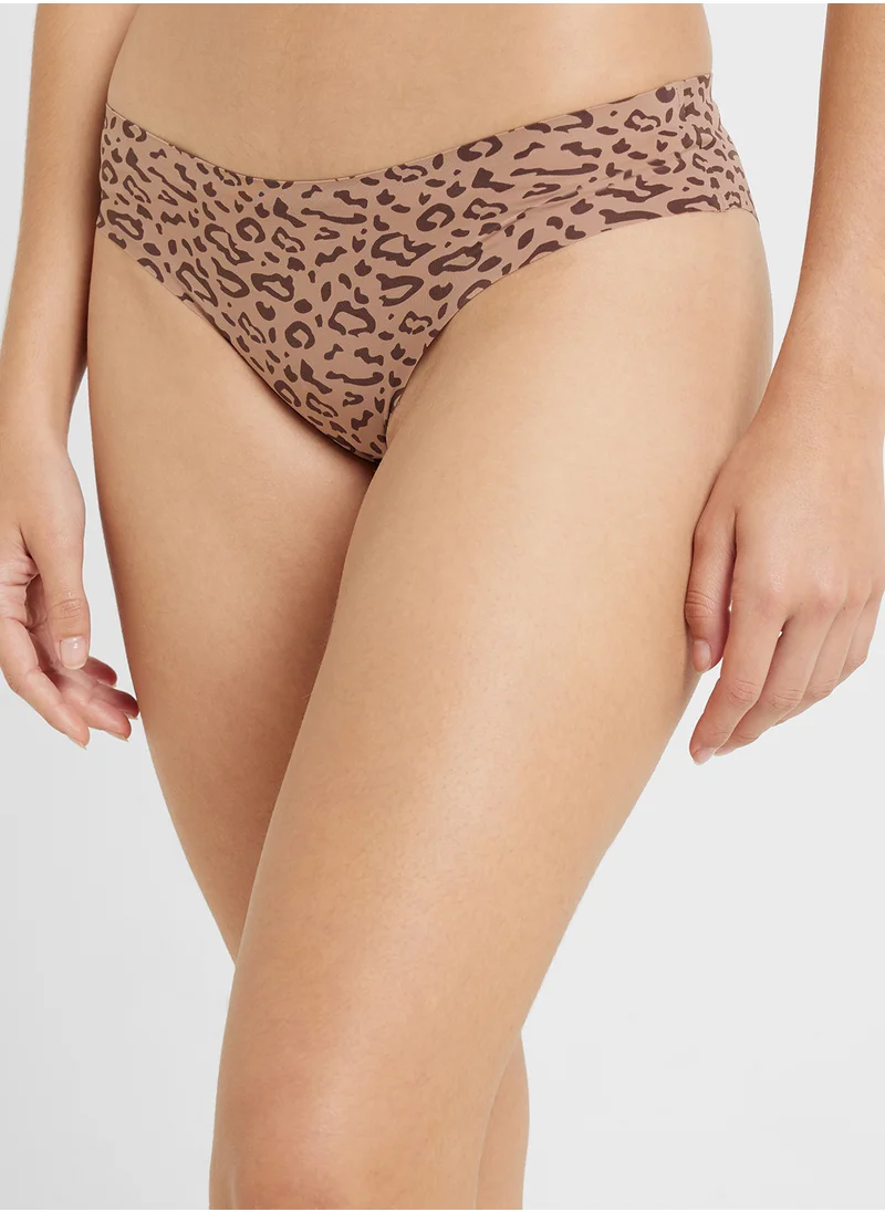 Ginger Animal Print Bralette & Brief Set