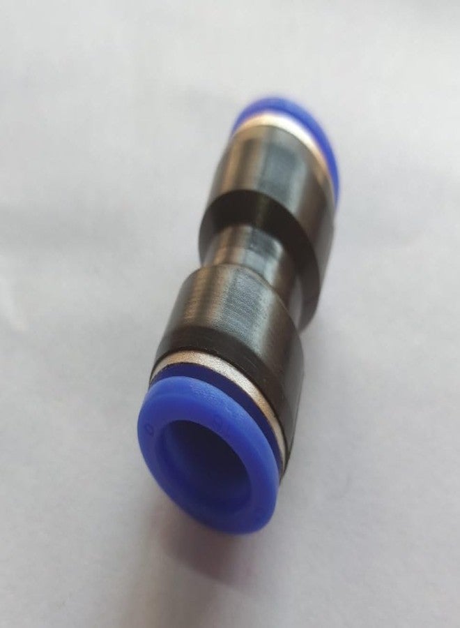 CRAFTSFY 16mm to 16mm Pneumatic air pipe push connector (PG16-16) joint connector (2- pcs) 1-Way Reducer Pipe Joint oint Fittings Push in Straight Reducer Connectors for Air Vacuum(Pack of 2) - Image 5