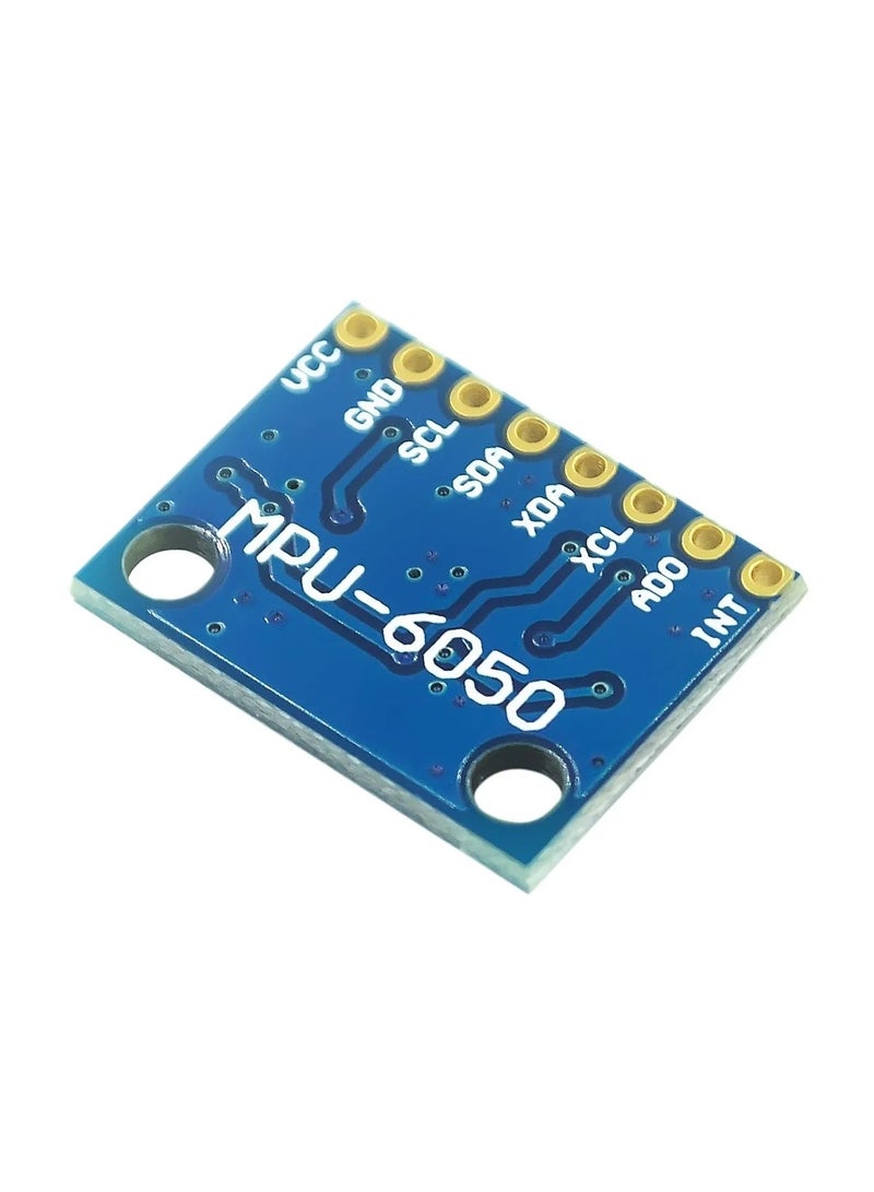وحدة مستشعر GY-521 MPU6050 جيروسكوب + مقياس تسارع ثلاثي المحاور لمشاريع أردوينو وراسبيري باي و DIY - Image 2