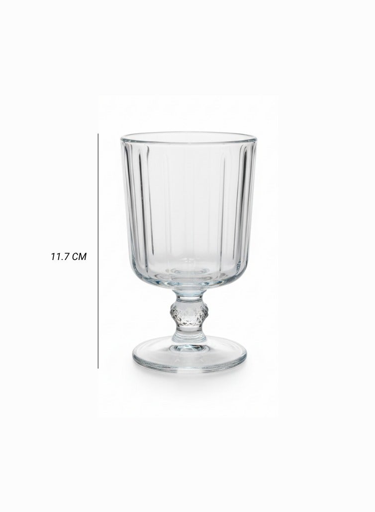 AL-GANNAS Crystal Juice Glasses Set of 10 | 200ml High-Quality Glassware for Cold Beverages - Image 4
