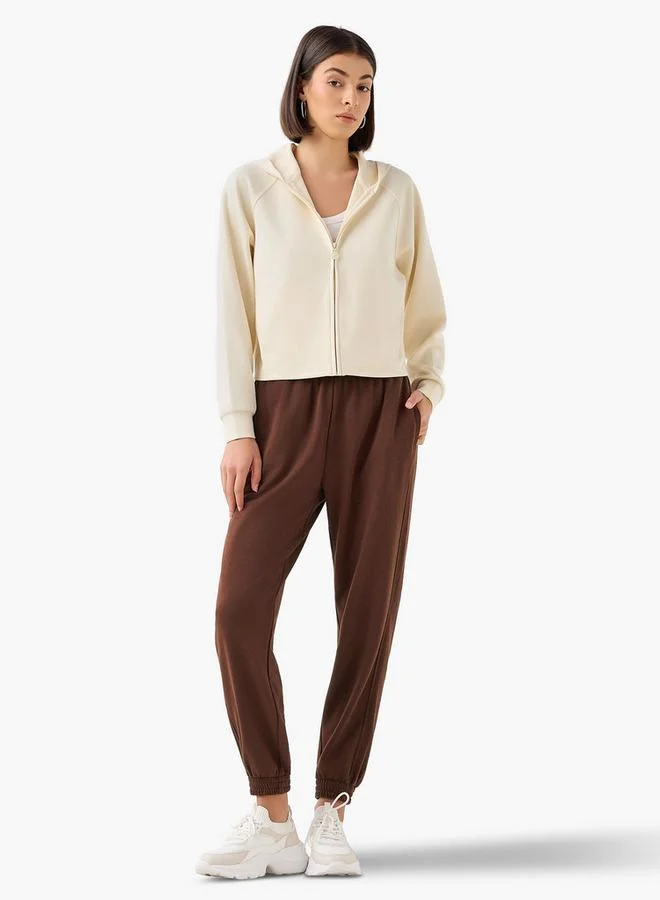 Splash FAV Regular Fit Flexi Waist Joggers with Pockets
