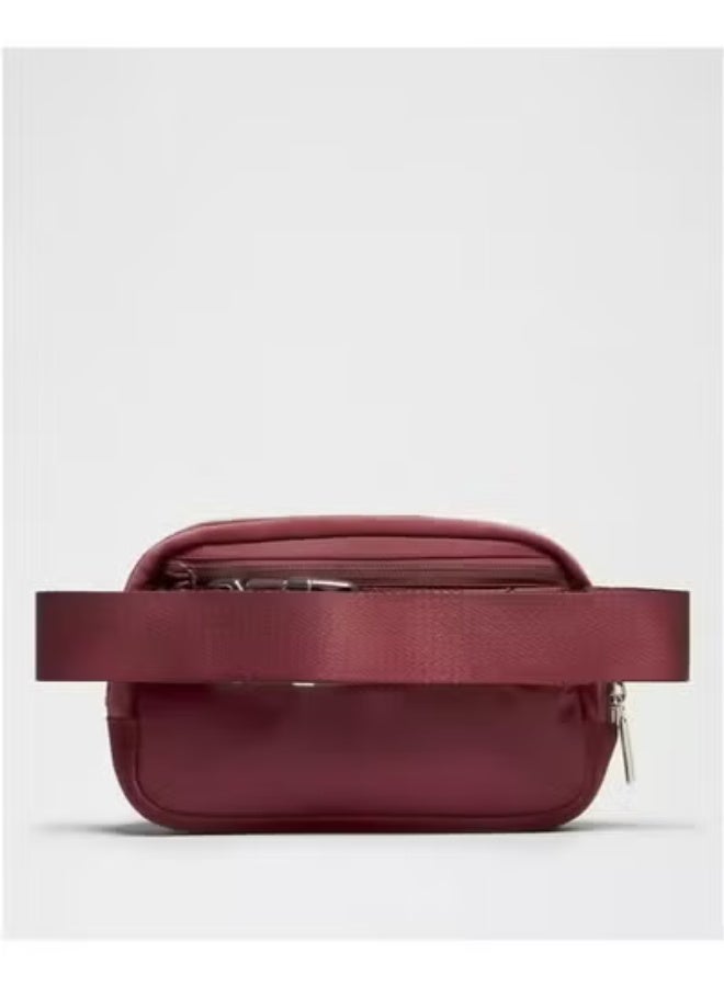 Lululemon Everywhere Belt Bag, Compact, and Convenient Belly Bag with Zippered Pockets, Easy-Access Exterior Pocket, and Interior Essentials Pocket for On-the-Go Storage, Maroon - Image 3
