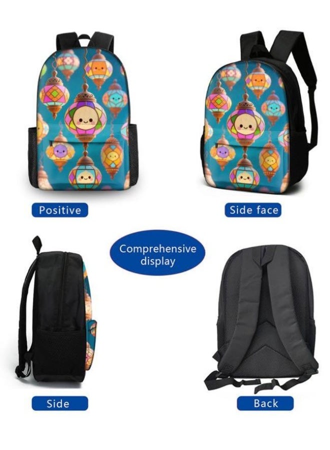Bright Li Fire popular new super cartoon elements! Shoulder + handbag + pen bag set (students, children, friends outing, mountain climbing, etc. are available) - 12 - Image 3
