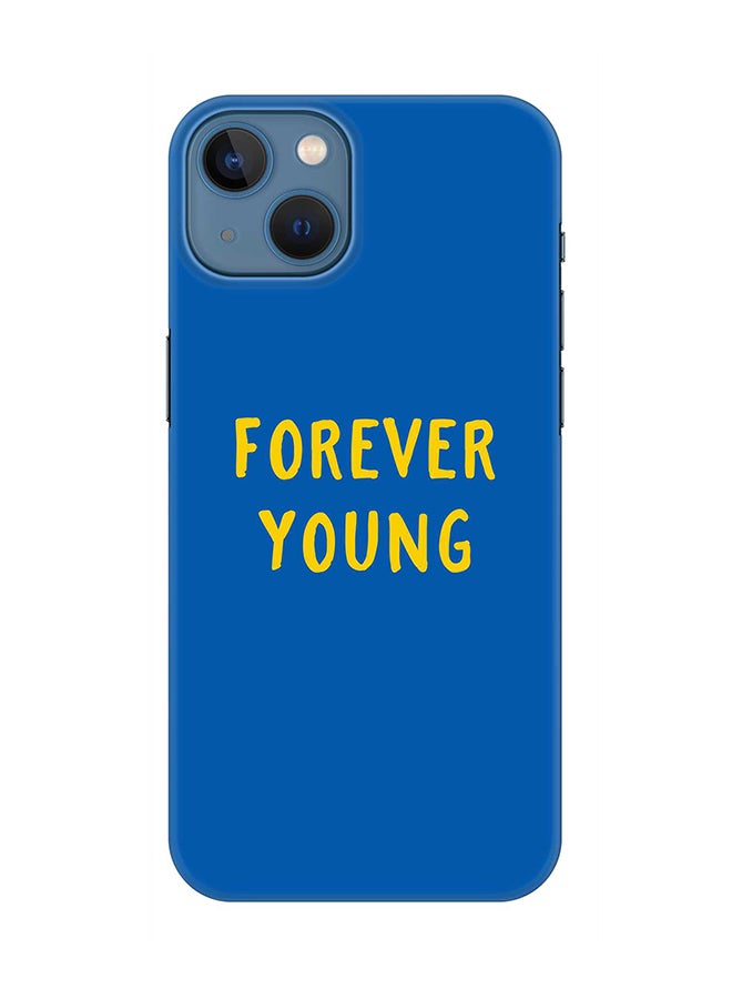 Stylizedd Case for iPhone 15 Plus Slim Snap Classic Series Mobile Cover Hard PC Shield Matte Finish Phone CasePrint - Forever young - Image 1