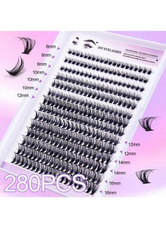 280PCS DIY Lash Extension Kit Lash Clusters Kit Individual Cluster Lashes With Waterproof Lash Bond And Seal And Tweezers D Curl Eyelash Extension Kit - pzsku/Z3DD4746AD718E6165446Z/45/_/1714984730/32e44a58-b85d-421d-8acd-e7c6f325aaf8