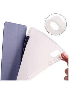 Case Compatible with Huawei MatePad SE 11 inch 2024,Smart Slim Trifold Stand Auto Sleep/Wake Cover with Pencil Holder, Clear Transparent Back Shell (Purple) - pzsku/Z3DD4A1AB95D5B15BCE05Z/45/_/1727489536/e5b17ece-c4e2-43cc-bb89-1e1fa97145f8