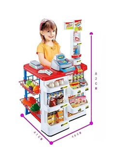 Kiko Mini Supermarket Toy Set for Kids/Ice Cream Shop/Pretend Play Kitchen Set for Girls and Boys  - Image 2