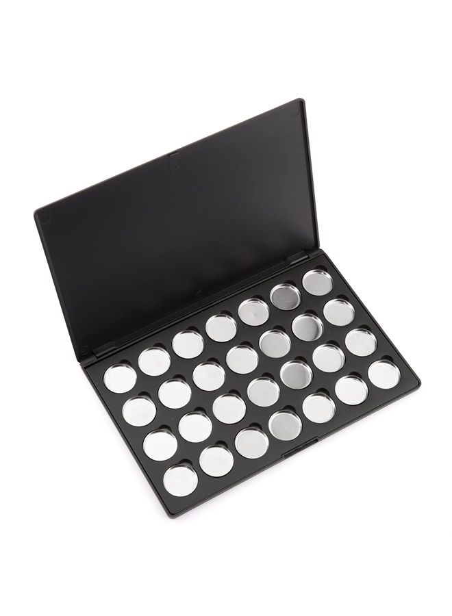 Allwon Empty Magnetic Eyeshadow Makeup Palette with 28Pcs 26mm Round Metal Pans - Image 1